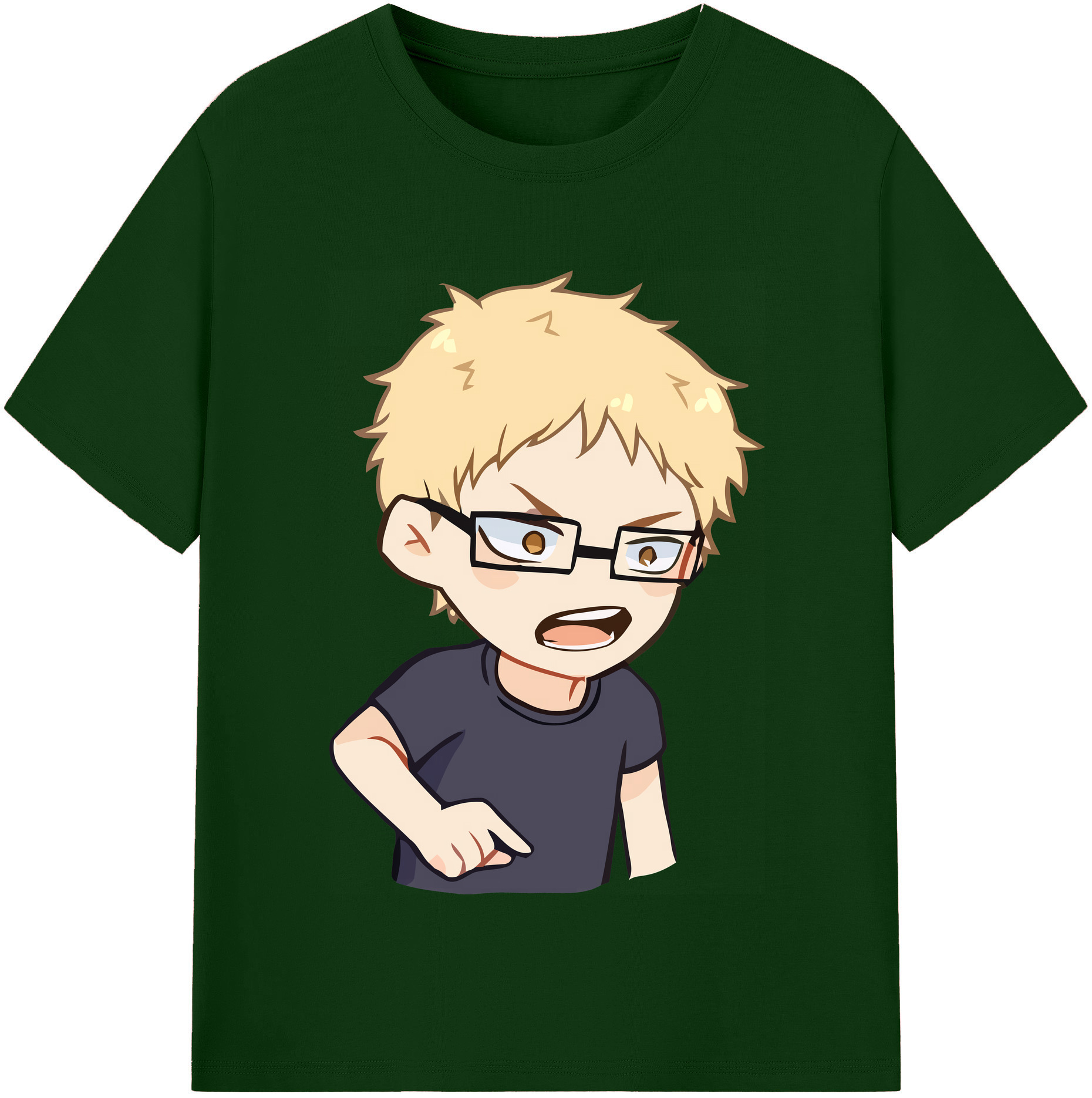 （画像用） ハイキュー!! Haikyu!! 綿100％半袖Tシャツ（フロントプリント）